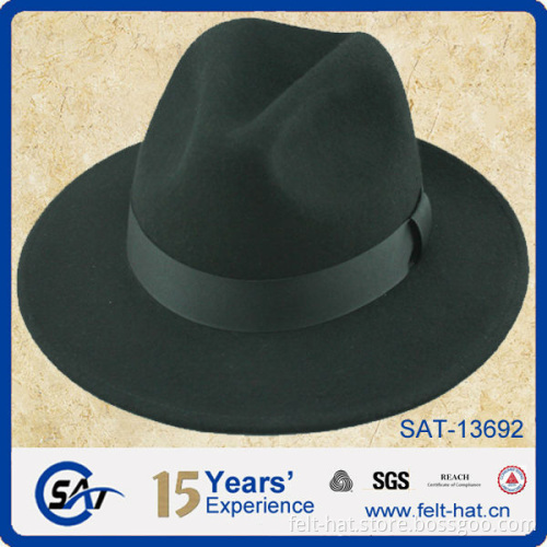 hot sale wool felt Trilby hats winter hat